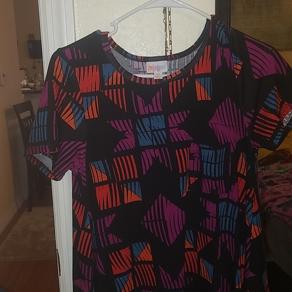 XS Geometric Carly Dress - Picture 2 of 4